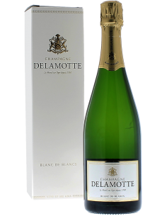 Champagne - Champagne Blanc de Blancs Brut (750 ml. astucciato) Delamotte - Delamotte - 1