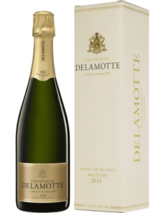 Champagne Blanc de Blancs Brut Millesime 2014 (750 ml. astucciato) Delamotte Delamotte - 1