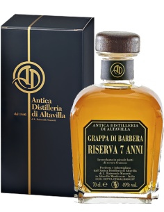 Grappa - Grappa di Barbera Reserve 7 Years (700 ml. boxed) - Antica Distilleria di Altavilla - Antica Distilleria di Altavilla -