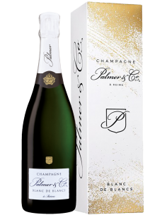 Champagne - Champagne Brut Blanc de Blancs Premier Cru brut (750 ml. astucciato) Palmer & Co. - Palmer & Co. - 1