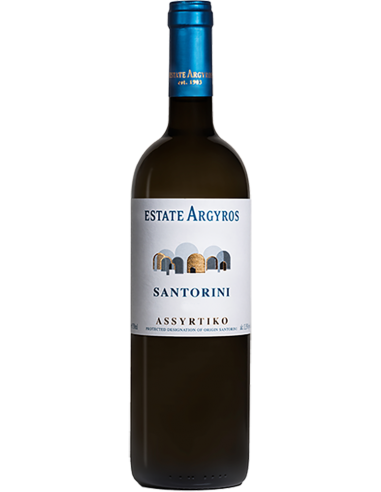 Santorini PDO Assyrtiko 2020 ml.) - (750 Estate Argyros