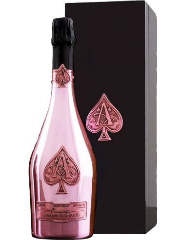 Champagne - Champagne Brut Rosé (750 ml. cofanetto deluxe) Armand de Brignac - Armand de Brignac - 1