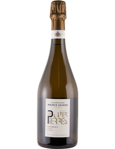 Champagne - Champagne Les Plates Pierres Extra Brut Millesime' 2012 (750 ml.) Maurice Grumier - Maurice Grumier - 1