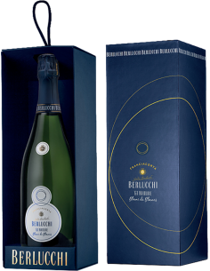 Sparkling Wines - Franciacorta DOCG '61 Nature Blanc de Blancs Millesime' 2015 (750 ml. gift box) - Berlucchi - Berlucchi - 1