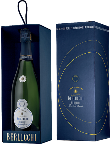 Sparkling Wines - Franciacorta DOCG '61 Nature Blanc de Blancs Millesime' 2015 (750 ml. gift box) - Berlucchi - Berlucchi - 1