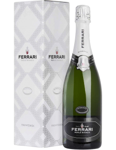 Vini Spumanti - Trento DOC Perle' Bianco Riserva 2015 (750 ml. astucciato) Ferrari - Ferrari - 1