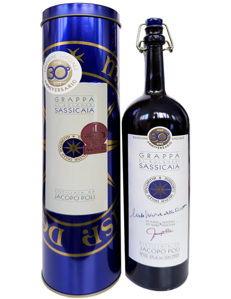 1993 Distillerie Poli 'Jacopo Poli' Barrique Grappa, Veneto, Italy