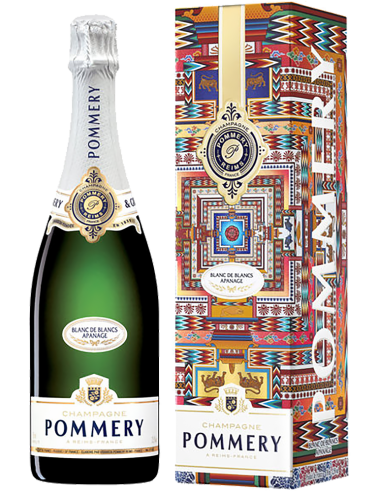 Champagne - Champagne Blanc de Blancs Apanage Premier Cru Brut (750 ml. astucciato) Pommery - Pommery - 1