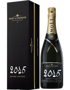 Champagne - Champagne Grand Vintage 2015 Grand Cru Brut (750 ml. cofanetto regalo) Moet & Chandon - Moët & Chandon - 1