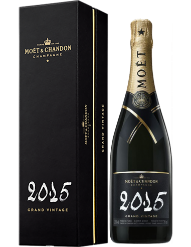 Champagne - Champagne 'Grand Vintage' 2015 (750 ml. deluxe gift box) - Moet & Chandon - Moët & Chandon - 1