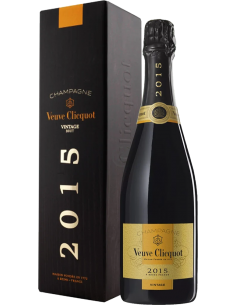 Champagne - Champagne Grand Cru Brut Vintage 2015 (750 ml. astucciato) Veuve Clicquot - Veuve Clicquot - 1