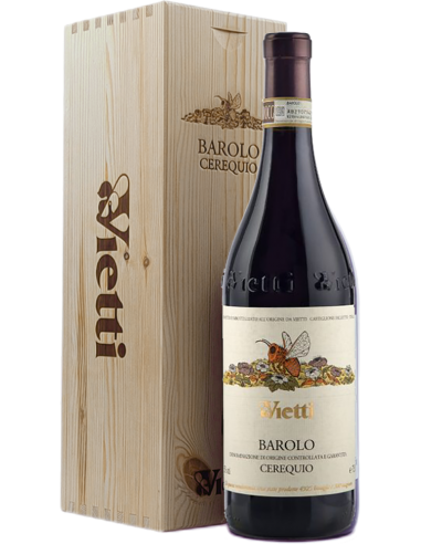 Barolo DOCG Cerequio 2019 (750 ml. cassetta di legno) Vietti Vietti - 1