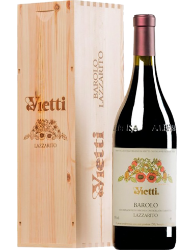 Barolo DOCG Lazzarito 2019 (750 ml. wooden box) Vietti Vietti - 1