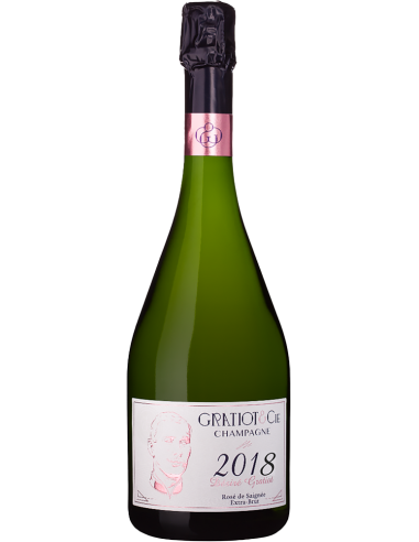 Champagne - Champagne Desire' Gratiot Rose' de Saignee Extra Brut Vintage 2018 (750 ml.) Gratiot & Cie - Gratiot & Cie - 1