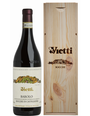 Barolo DOCG Rocche di Castiglione 2020 (750 ml. cassetta di legno) Vietti Vietti - 1