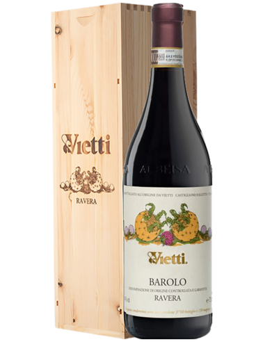 Barolo DOCG Ravera 2020 (750 ml. wooden box) Vietti Vietti - 1