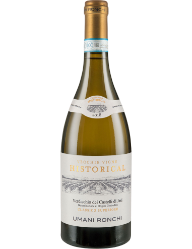 White Wines - Verdicchio dei Castelli di Jesi DOC Classico Superiore 'Historical' 2018 (750 ml.) - Umani Ronchi - Umani Ronchi -