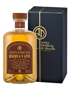 Grappa di Malvasia Reserve 9 Years (700 ml. boxed) - Antica Distilleria di Altavilla Antica Distilleria di Altavilla - 1