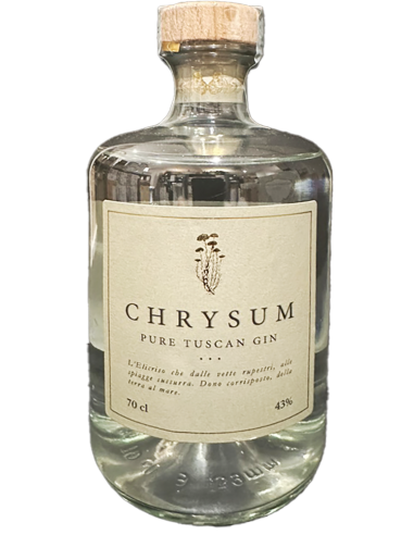 Gin - Chrysum Pure Tuscan Gin Bio (700 ml.) Luca Calvani - Luca Calvani - 1