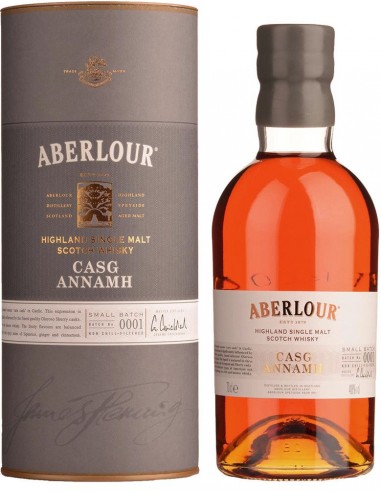 Whisky - Highland Single Malt Scotch Whisky 'Casg Annamh' (700 ml. cofanetto) - Aberlour - Aberlour - 1