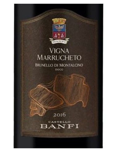 Brunello di Montalcino DOCG 'Vigna Marrucheto' 2016 (750 ml.) - Castello  Banfi